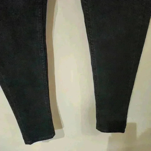 P5010 levi's black legging jegging skinny jeans size - Picture 4 of 6